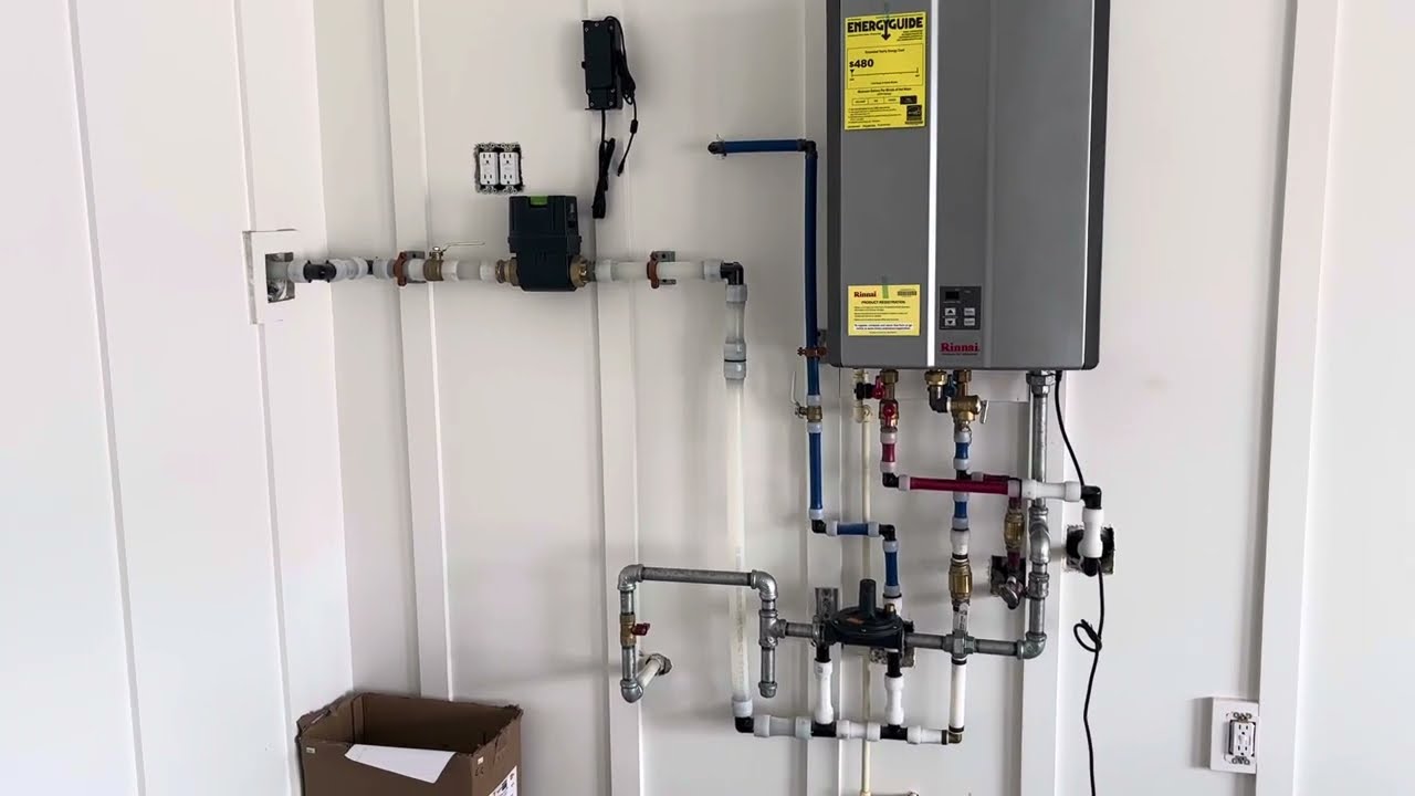 Tankless Water Heater Installation in Fairview